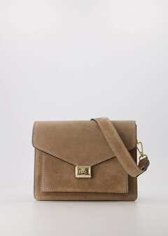 Tas Stacey beige suede