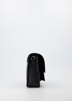 Tas Fenna zwart leer