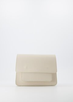 Tas Fenna beige leer
