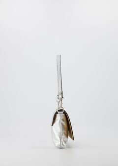 Clutch Lara zilver