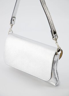 Clutch Lara zilver