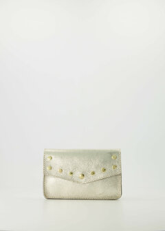 Tasje Laura metallic goud - Teatro