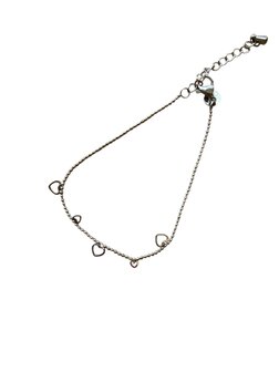 Armband B5342-1 tiny heart zilver - Day&amp;Eve