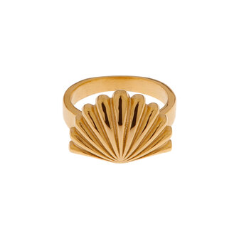 Ring K.R.047.8 Shell goud - Label Kiki