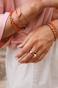 Armband K.SA.304.1 Sangria goud - Label Kiki