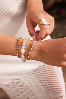 Armband K.SA.306.1 Sand dune goud - Label Kiki