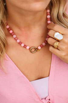 Ketting K.SK.193.1 Candy snake goud - Label Kiki