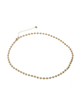 Ketting Beads goud - Rose &amp; Camellia