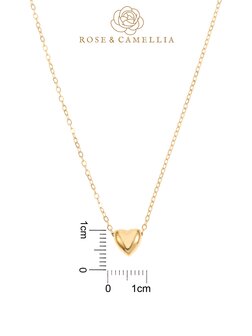 Ketting Klein hartje goud - Rose &amp; Camellia