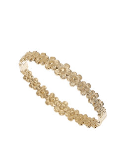 Armband bangle Flowers goud - Rose &amp; Camellia