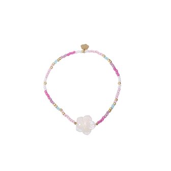 Armband Colorful flower goud - Rose &amp; Camellia