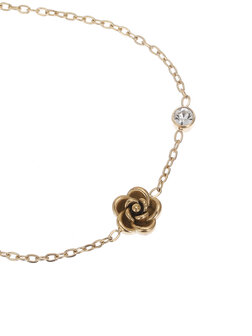 Armband Rose and diamond goud - Rose &amp; Camellia