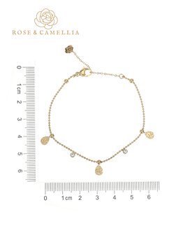 Armband Drops and stones goud - Rose &amp; Camellia