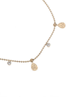 Armband Drops and stones goud - Rose &amp; Camellia
