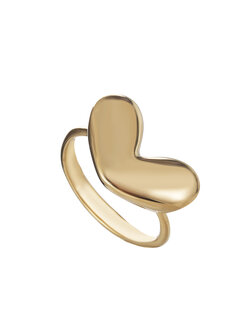 Ring one heart goud - Rose &amp; Camellia