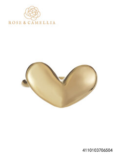 Ring one heart goud - Rose &amp; Camellia