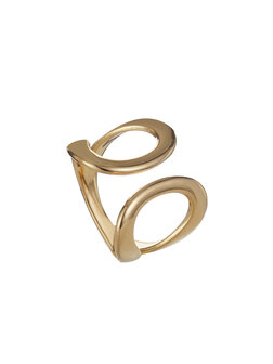 Ring open rounds goud - Rose &amp; Camellia