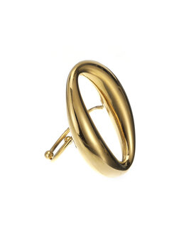 Ring open bean goud - Rose &amp; Camellia