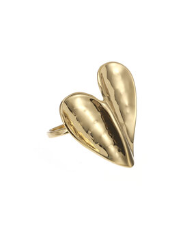 Ring Beauty heart goud - Rose &amp; Camellia