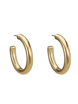 Oorbellen Big hoop plain - Rose &amp; Camellia