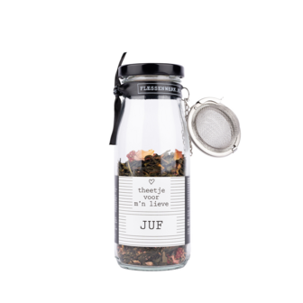 Theetje voor m&#039;n lieve juf - Flessenwerk