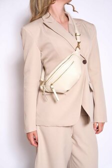 Tas Let&#039;s shine - beige/goud - Baggyshop
