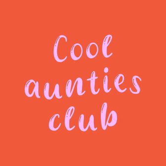 Tegeltje Cool aunties club