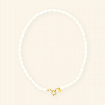 Ketting MH126 Oval shell - MableHappiness