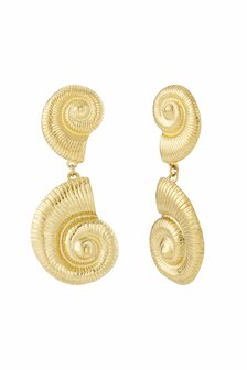 Oorbellen Ocean swirl - goud