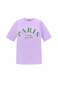 T-shirt Paris - lila