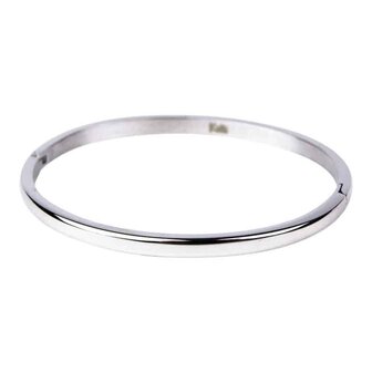 Bangle Bol glans Tess Zilver - Kalli