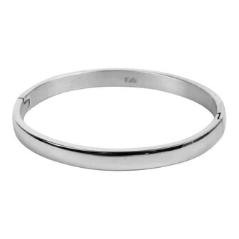 Bangle Bol glans Noor zilver - Kalli
