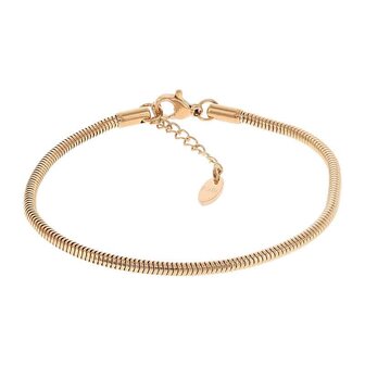 Armband Slangen schakel bol  goud - Kalli
