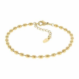 Armband druppelbol goud - Kalli