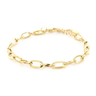 Armband Fantasie schakel goud - Kalli