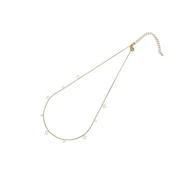 Ketting N5343-2  Tiny clover necklace goud - ​​​​​​​Day&amp;Eve 
