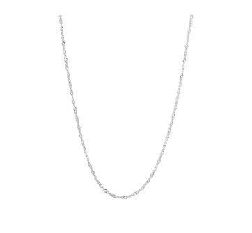 Ketting N4744-1 Basic twisted necklace zilver - ​​​​​​​Day&amp;Eve 