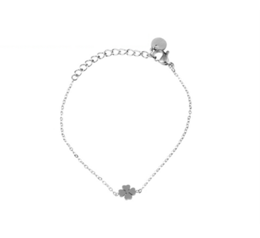 Armband TB9316-1 tiny bracelet clover zilver - Day&amp;Eve 