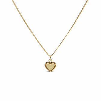 Ketting  LILEA hartje goldplated - Karma
