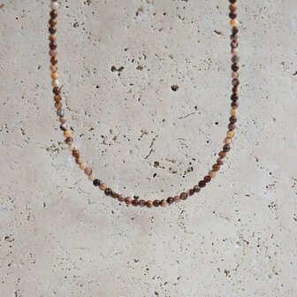 Ketting mini brown - George The Label