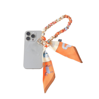Telefoonkoord kort T556-3 oranje - Day&amp;Eve