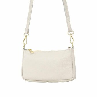 Tas The price of love beige/goud - Baggyshop