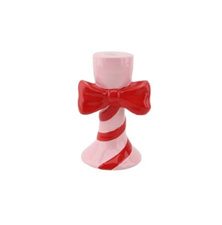 Kandelaar Strik roze / rood - HouseVitamin