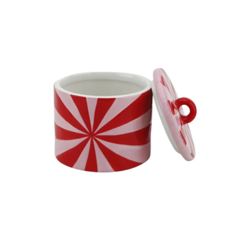 Sierpotje Swirl klein roze / rood - Housevitamin