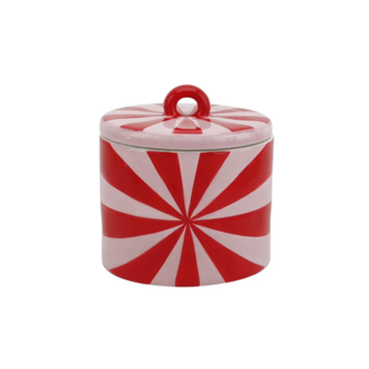 Sierpotje Swirl klein roze / rood - Housevitamin