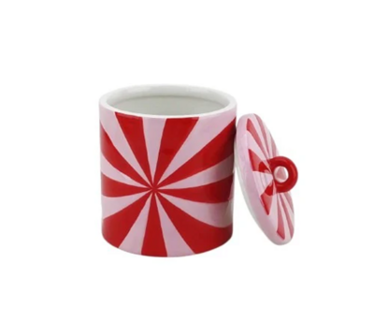 Sierpotje Swirl groot roze / rood - Housevitamin