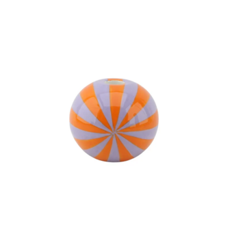 Kandelaar Swirl klein oranje / lila - HouseVitamin