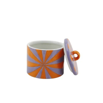 Sierpotje Swirl klein oranje / lila - Housevitamin