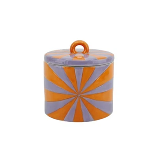 Sierpotje Swirl klein oranje / lila - Housevitamin