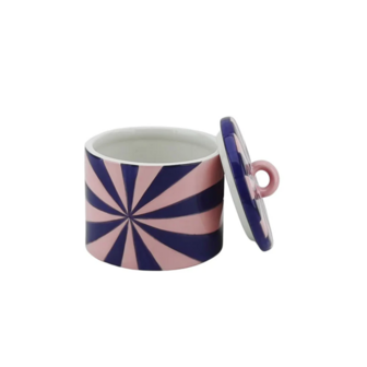 Sierpotje Swirl klein roze / blauw - Housevitamin